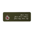 Search for winter berry return address labels Cardinal