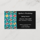 Search for quilt business cards Colorful