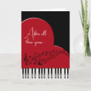 Search for musical heart cards Piano
