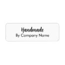 Search for homemade return address labels Handmade