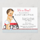 Search for red wagon invitations Boy