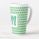 Search for green leaf pattern mugs Luck