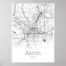 Search for akron posters Map