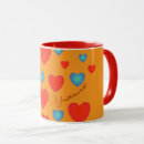 Search for warm heart mugs Blue