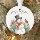 Search for red cardinal christmas tree decorations Winter birds