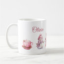 Search for pink santa mugs Watercolor