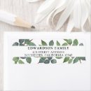 Search for botanical return address labels Typography