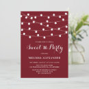 Search for burgundy sweet 16 invitations Birthday