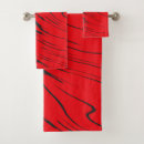 Search for grey and red bath towels Abstract