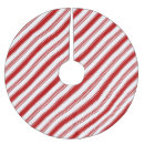 Search for peppermint candy tree skirts Red