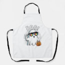 Search for funny pumpkin aprons Boo