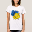 Search for ukrainian flag tshirts No war