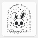 Search for happy easter greeting stickers Bunny