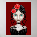 Search for gothic rose posters Girl