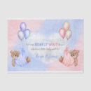 Search for gender reveal tissue paper Cute