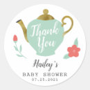 Search for teapot thank you stickers Tea party