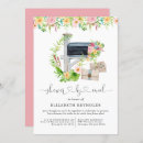 Search for by mail bridal shower invitations Floral
