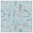 Search for blue toile fabric Victorian