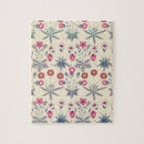 Search for colourful watercolor art puzzles William morris