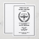 Search for law firm invitations Funny