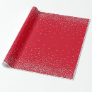 Search for bright red wrapping paper Festive