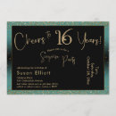 Search for cheers to 16 years invitations Party