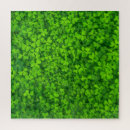 Search for st patricks day shamrock puzzles Green