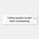 Search for political issues bumper stickers Voting