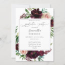 Search for burgundy graduation invitations Elegant