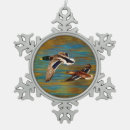 Search for duck hunting christmas tree decorations Ducks in flight