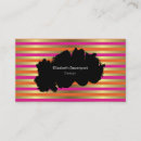 Search for pink shiny metallic business cards Elegant