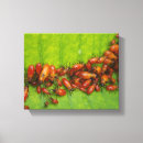 Search for bugging canvas prints Red