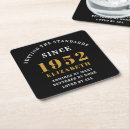 Search for 70th birthday coasters Gold