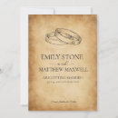 Search for aged paper wedding invitations Victorian