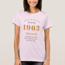 Search for born in 1963 tshirts 60th birthday