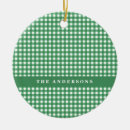 Search for green white pattern christmas tree decorations Cute