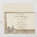Search for vintage bicycle wedding invitations Elegant