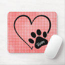 Search for paw print mouse mats Cat
