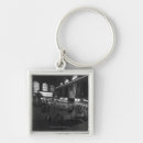 Search for famous place key rings Black and white