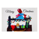 Search for seasons greetings posters Santa claus