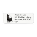 Search for dog return address labels Puppy