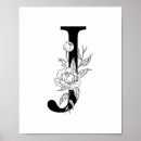 Search for floral letter posters Botanical