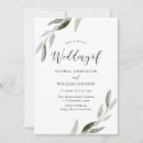 Search for live wedding invitations Greenery
