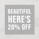 Search for boutique discount cards Minimalist