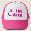 Search for brides crew hats Pink
