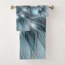 Search for blue and gray bath towels For her