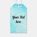 Search for snowflake gift tags Ice