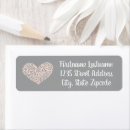 Search for rehearsal dinner return address labels Floral
