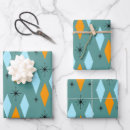 Search for retro 50s wrapping paper Mid century modern