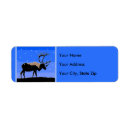 Search for caribou return address labels Antlers